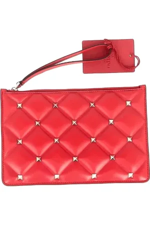 VALENTINO Pre-owned, Kobieta, Czerwony, ONE SIZE, Skóra, Pre-owned Leather clutches