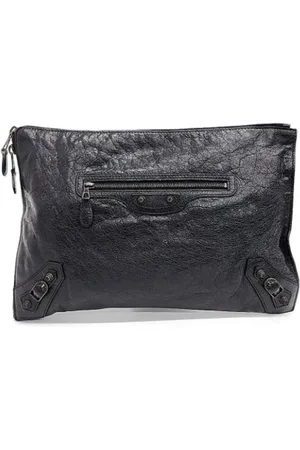 Balenciaga Pre-owned, Kobieta, Czarny, ONE SIZE, Pre-owned Leather clutches