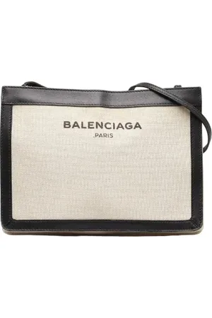 Balenciaga Pre-owned, Kobieta, Biały, ONE SIZE, Skóra, Pre-owned Canvas crossbody-bags