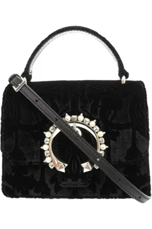 Jimmy Choo Pre-owned, Kobieta, Czarny, ONE SIZE, Skóra, Pre-owned Skórzane torebki