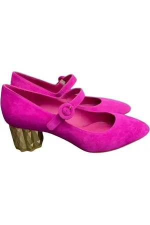 Salvatore Ferragamo Buty, Kobieta, Różowy, 39 1/2 EU, Eleganckie Buty Decollete dla Kobiet