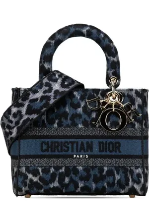 Dior Pre-owned, Kobieta, Niebieski, ONE SIZE, Pre-owned Canvas dior-bags