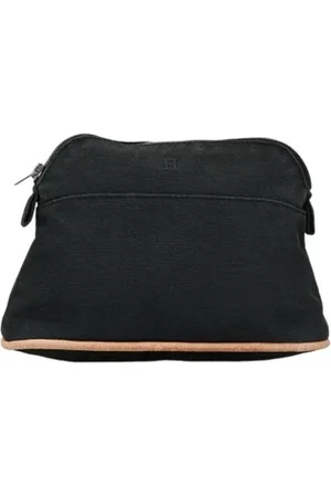 Hermès Pre-owned, Kobieta, Czarny, ONE SIZE, Pre-owned Canvas clutches