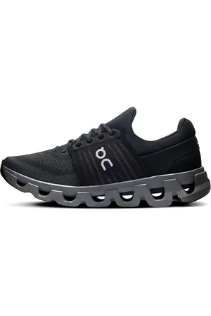 On Running Sport, Mężczyzna, Czarny, 44 EU, Poliester, Czarny Sneaker Poliestrowy Cloudswift 4
