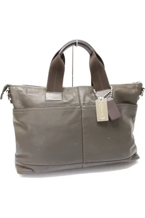 Coach Pre-owned, Kobieta, Zielony, ONE SIZE, Pre-owned Skórzane torebki