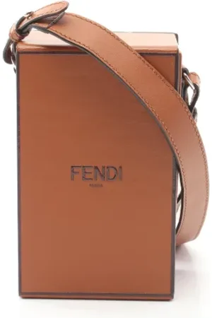 Fendi Pre-owned, Kobieta, brązowy, ONE SIZE, Pre-owned Leather fendi-bags