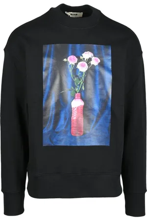 Msgm Bluzy, Mężczyzna, Czarny, M, Swetry Bluzy z kapturem