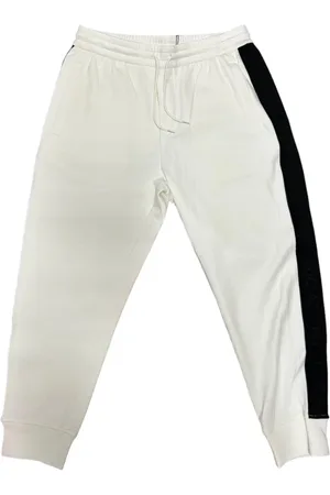 Emporio Armani Spodnie, Mężczyzna, Biały, L, Stylowe spodnie dla mężczyzn