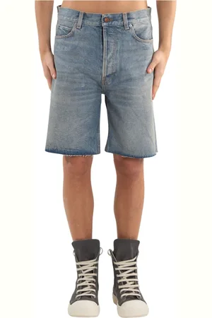 haikure Szorty, Mężczyzna, Niebieski, W30, Denim, Szorty z Surowego Denimu dla Kobiet
