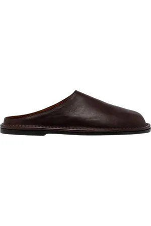 Buttero Buty, Mężczyzna, Czarny, 40 EU, Ebony Skórzane Mules Kapcie