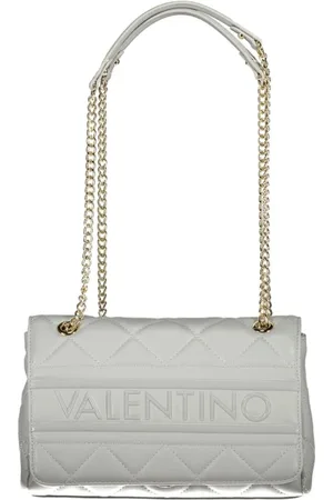 Valentino by Mario Valentino Torebki, Kobieta, Szary, ONE SIZE, Len, Szara Torba Damska z Polietylenu