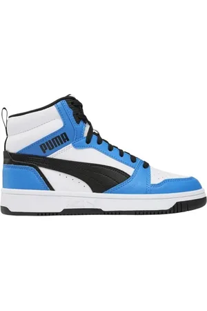 PUMA Buty, Mężczyzna, Wielobarwność, 39 EU, Len, Buty Rebound V6 Mid w stylu retro