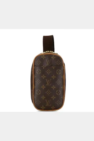LOUIS VUITTON Pre-owned, Mężczyzna, brązowy, ONE SIZE, Skóra, Pre-owned płócienne torby Louis Vuitton