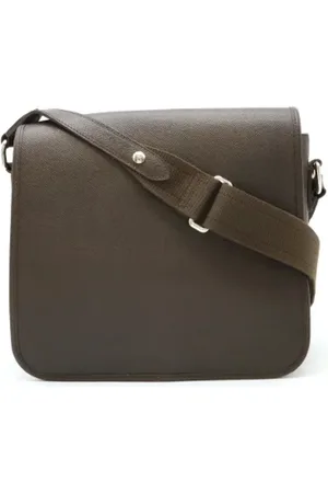 LOUIS VUITTON Pre-owned, Mężczyzna, brązowy, ONE SIZE, Skóra, Pre-owned skórzane torby na ramię