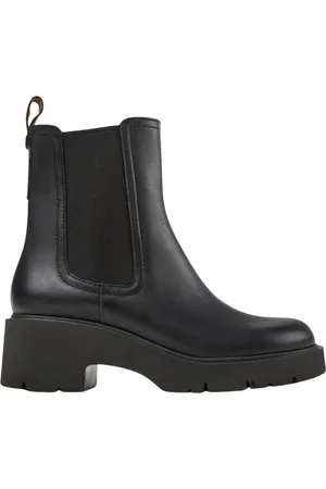 Camper Buty, Kobieta, Czarny, 36 EU, Czarne Chelsea Platform Ankle Botki