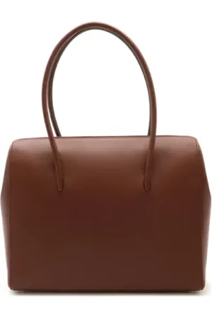 Cartier Pre-owned, Kobieta, brązowy, ONE SIZE, Skóra, Pre-owned Leather totes