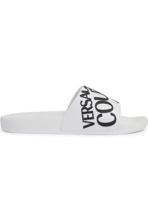 VERSACE Buty, Mężczyzna, Biały, 42 EU, Białe Sandały dla Kobiet