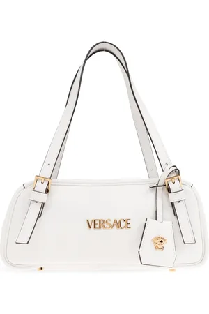 VERSACE Torebki, Kobieta, Biały, ONE SIZE, Torba na ramię `Tag bowling`