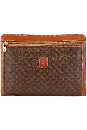 Céline Pre-owned, Kobieta, brązowy, ONE SIZE, Skóra, Pre-owned Fabric clutches