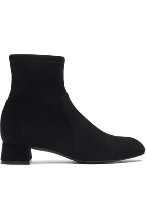 Stuart Weitzman Buty, Kobieta, Czarny, 37 EU, Zamsz, Grace Sock Bootie