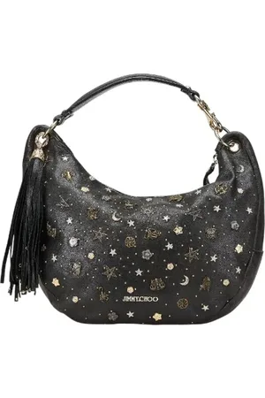 Jimmy Choo Pre-owned, Kobieta, Czarny, ONE SIZE, Skóra, Pre-owned Skórzane torebki