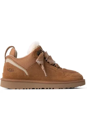 UGG Buty, Kobieta, brązowy, 38 EU, Brązowe Sneakersy Damskie Komfort Styl