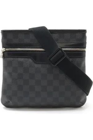 LOUIS VUITTON Pre-owned, Mężczyzna, Czarny, ONE SIZE, Pre-owned Canvas crossbody-bags