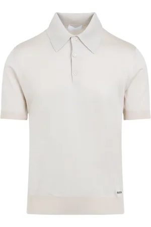 Prada Koszulki, Mężczyzna, Beżowy, S, Luksusowy Jedwabny T-shirt W Beżach I Neutralnych Odcieniach