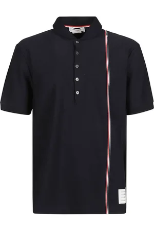 Thom Browne Koszulki, Mężczyzna, Niebieski, M, Polo w Paski