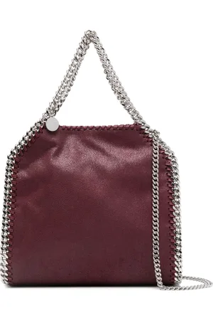 Stella McCartney Torebki, Kobieta, Fioletowy, ONE SIZE, Fioletowa Torba na Ramię