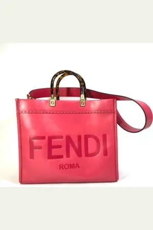 Fendi Pre-owned, Kobieta, Różowy, ONE SIZE, Skóra, Pre-owned Leather fendi-bags