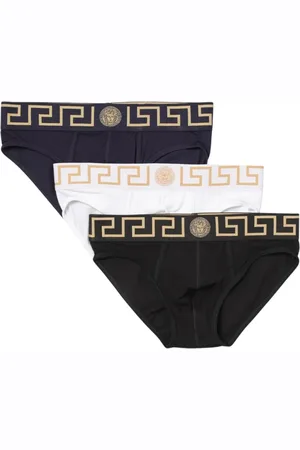 VERSACE Bielizna, Mężczyzna, Wielobarwność, S, Grecki wzór figi