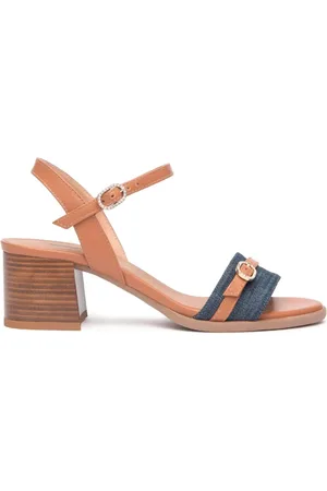 Nero Giardini Buty, Kobieta, Niebieski, 39 EU, Denim, Denim Sandały Casual Chic Eleganckie Wielofunkcyjne
