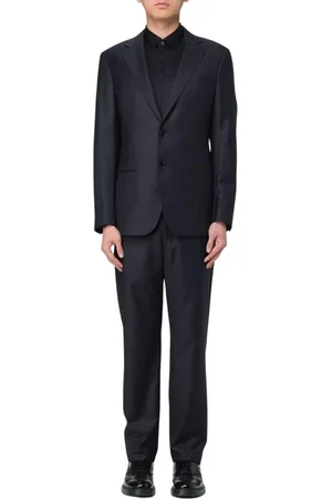 Giorgio Armani Garnitury, Mężczyzna, Niebieski, M, Czasowy Niebieski Garnitur