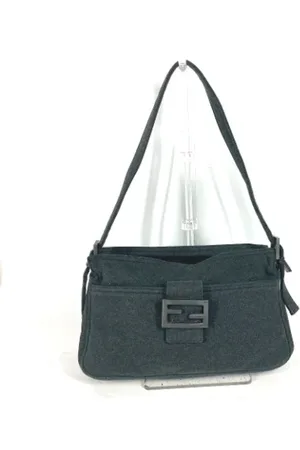 Fendi Pre-owned, Kobieta, Szary, ONE SIZE, Bawełna, Pre-owned Cotton fendi-bags