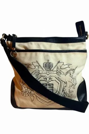 Givenchy Pre-owned, Kobieta, Beżowy, ONE SIZE, Pre-owned Canvas shoulder-bags