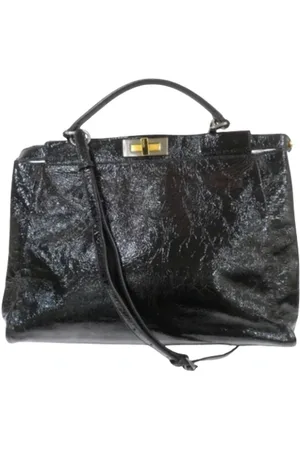 Fendi Pre-owned, Kobieta, Czarny, ONE SIZE, Skóra, Pre-owned Leather fendi-bags