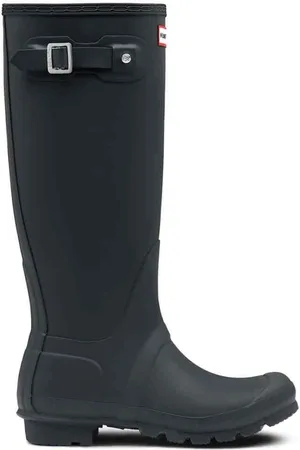 Hunter Buty, Kobieta, Niebieski, 38 EU, Klasyczne wysokie czarne kalosze