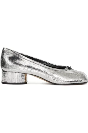 Maison Margiela Buty, Kobieta, Szary, 36 EU, Skóra, Baleriny Tabi