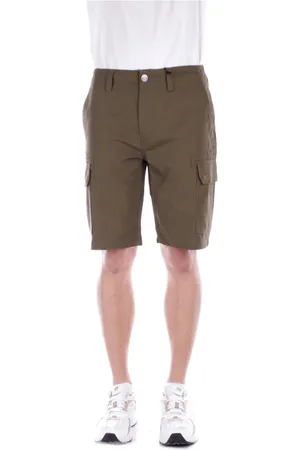 Dickies Szorty, Mężczyzna, Zielony, W30, Zielone Szorty Zamek Guziki Kieszenie