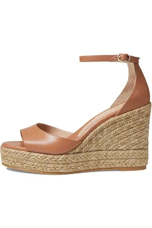 Stuart Weitzman Buty, Kobieta, brązowy, 36 EU, Espadryle na koturnie z stylem