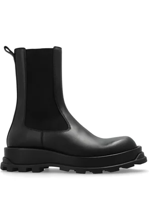 Jil Sander Buty, Mężczyzna, Czarny, 40 EU, Skóra, Botki