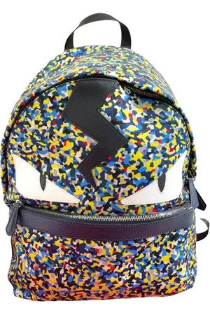 Fendi Torebki, unisex, Wielobarwność, ONE SIZE, Stylowy Plecak na Co Dzień