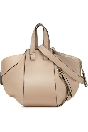 Loewe Pre-owned, Kobieta, Beżowy, ONE SIZE, Skóra, Pre-owned Skórzane torebki