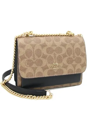 Coach Pre-owned, Kobieta, Czarny, ONE SIZE, Skóra, Pre-owned skórzane torby na ramię