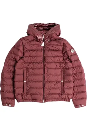 Moncler Kurtki, Mężczyzna, Czerwony, M, Czerwona kurtka puchowa Chevrerie