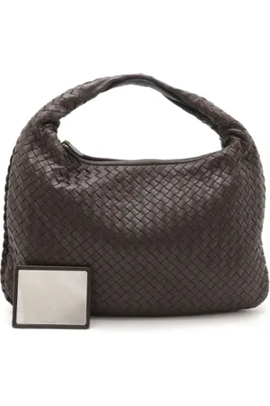 Bottega Veneta Pre-owned, Kobieta, brązowy, ONE SIZE, Skóra, Pre-owned skórzane torby na ramię