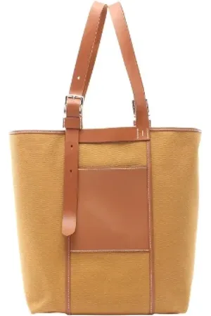 Hermès Pre-owned, Kobieta, brązowy, ONE SIZE, Pre-owned Canvas handbags