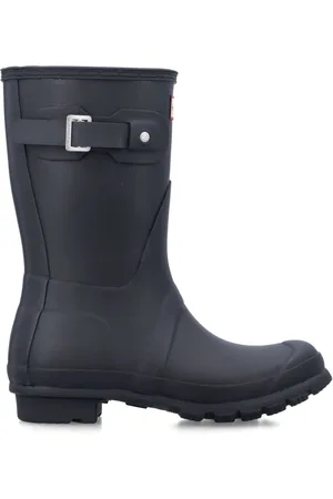 Hunter Buty, Kobieta, Czarny, 38 EU, Czarne Zamknięte Buty Oryginalne Krótkie Buty