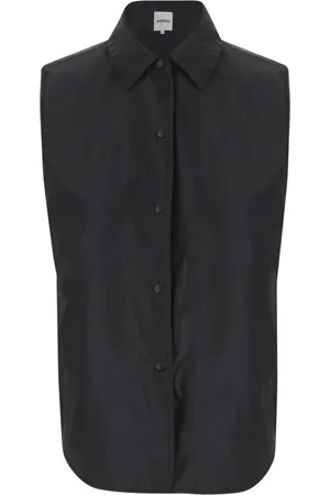 Aspesi Bluzki, Kobieta, Czarny, L, Nylon, Nylonowa Kamizelka